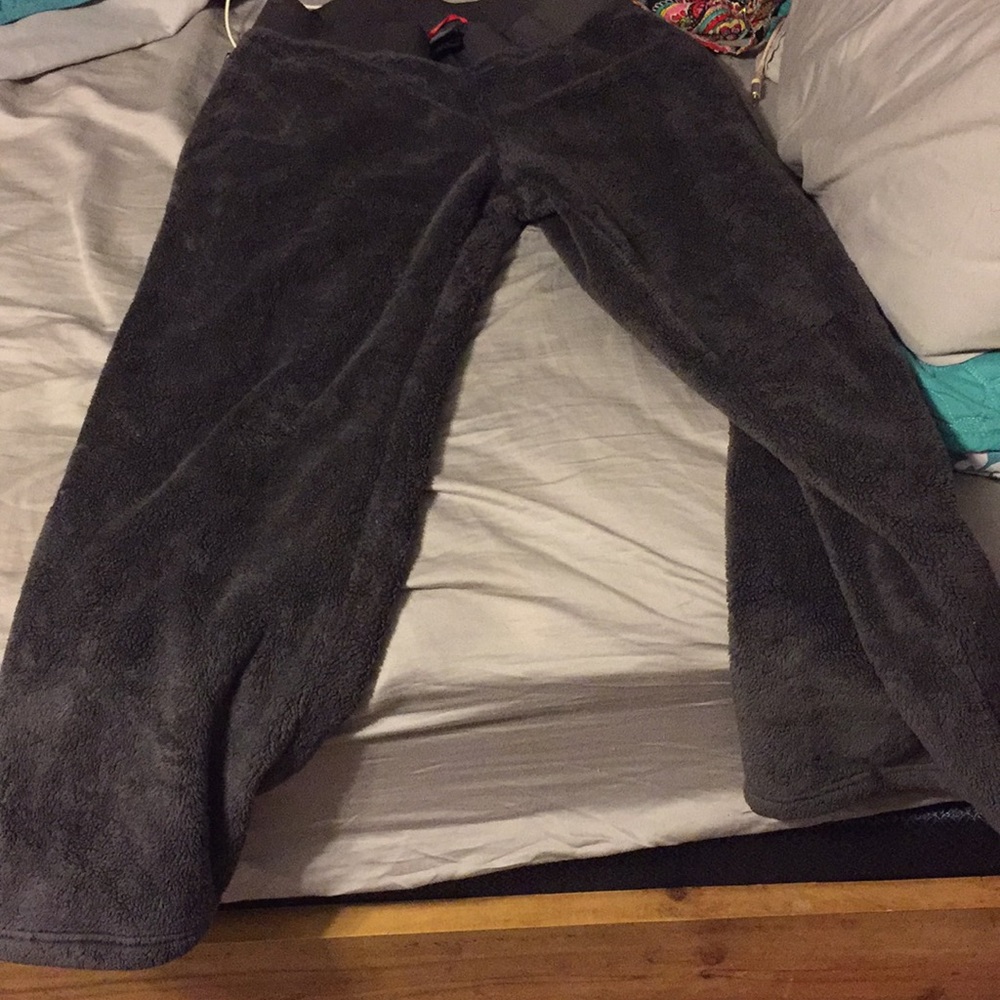 The north face sweat pants.